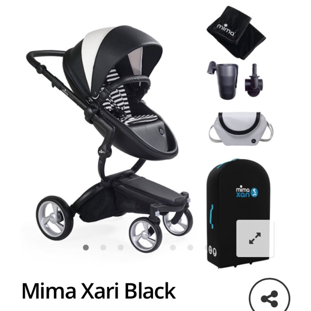 MIMA xari stroller bundle BRAND NEW IN BOX